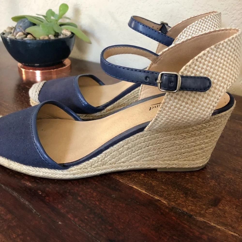 Lucky Kerol Navy Blue Espadrilles